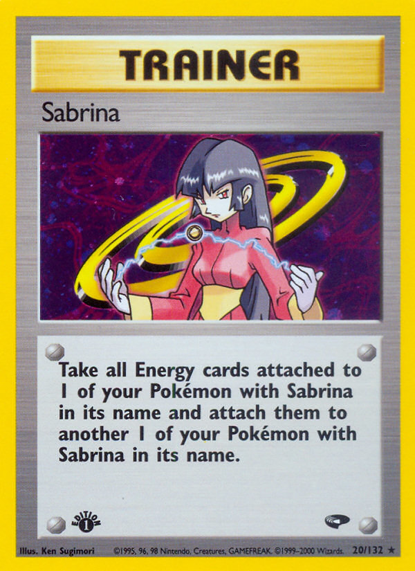Sabrina — illustrated card
