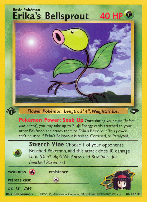 Erika's Bellsprout — illustrated card