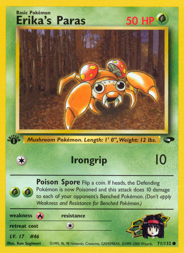 Erika's Paras — illustrated card