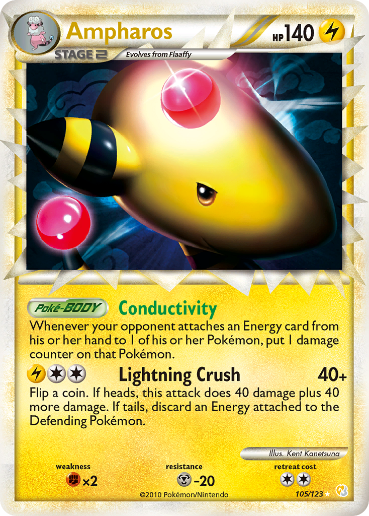 Ampharos — illustrated card