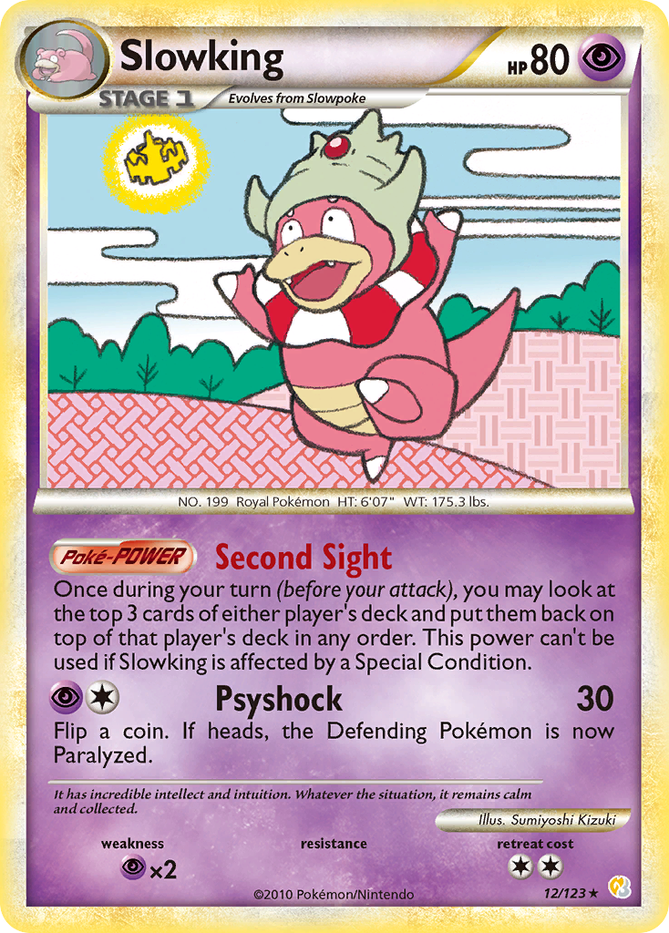 Slowking — illustrated card