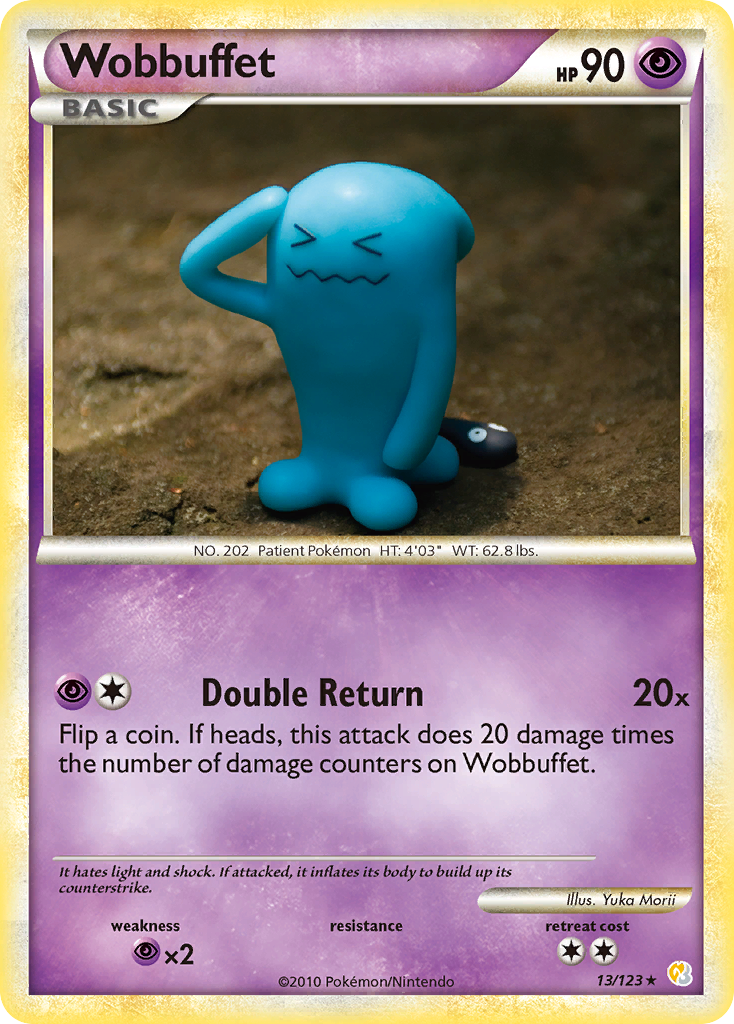 Wobbuffet — illustrated card
