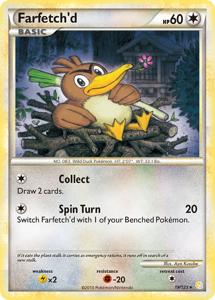 Farfetch'd — illustrated card