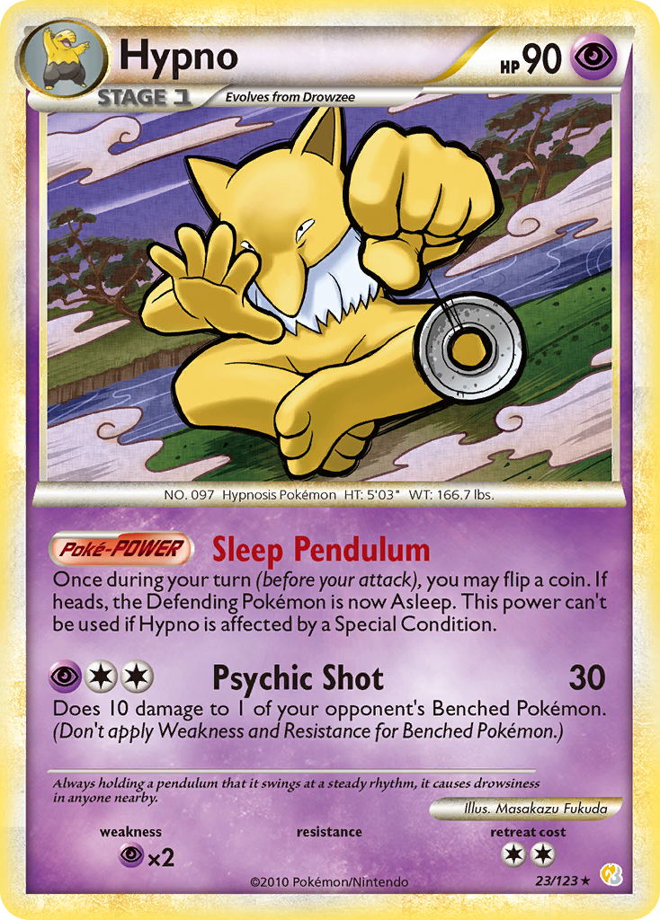 Hypno — illustrated card