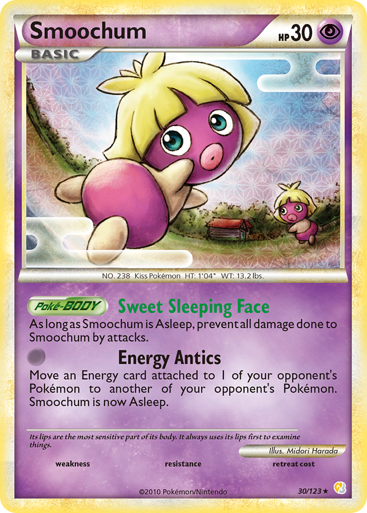 Smoochum — illustrated card