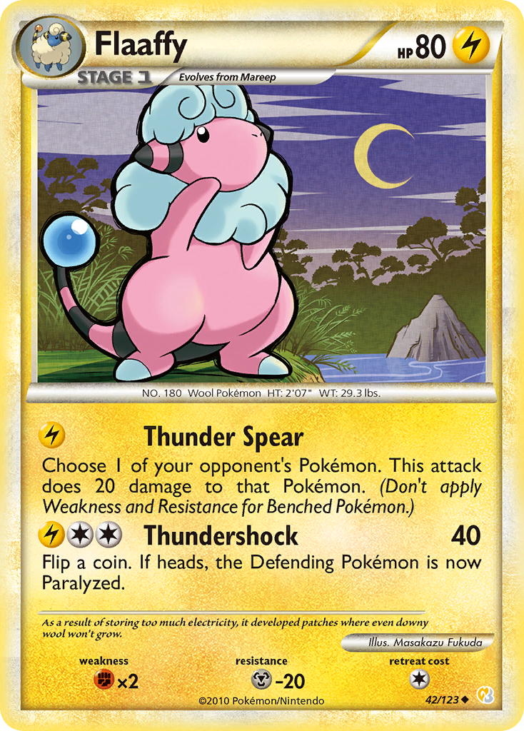 Flaaffy — illustrated card