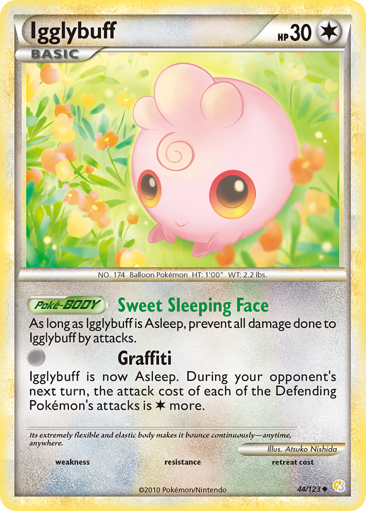 Igglybuff — illustrated card
