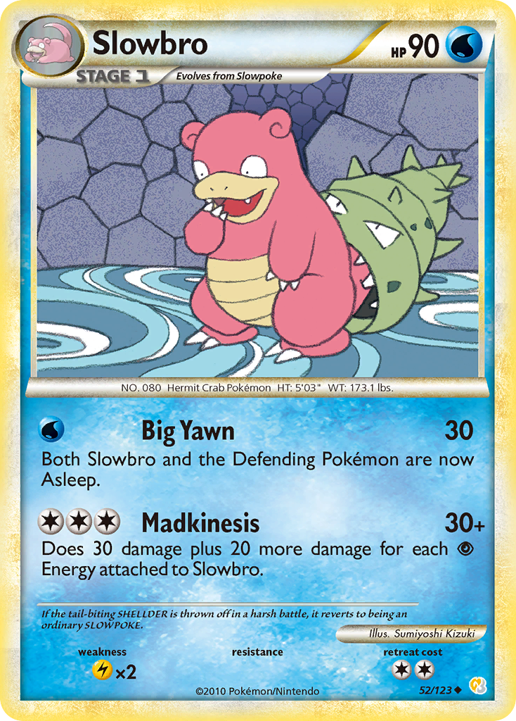 Slowbro — illustrated card