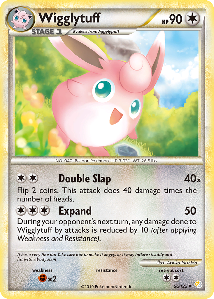 Wigglytuff — illustrated card