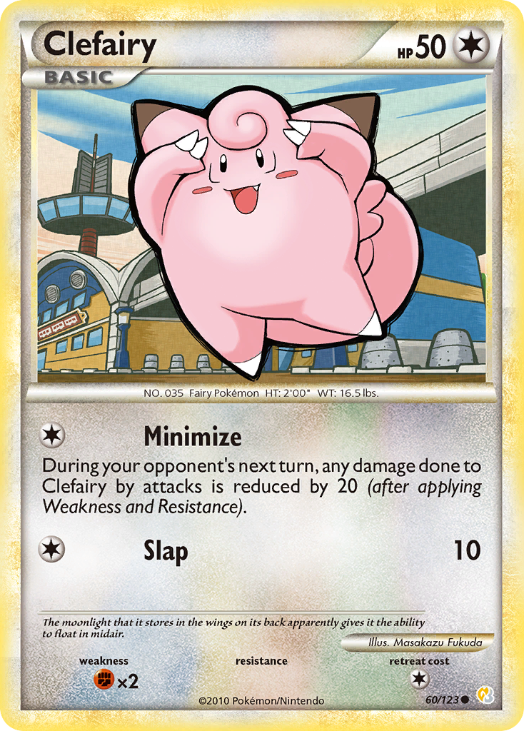 Clefairy — illustrated card