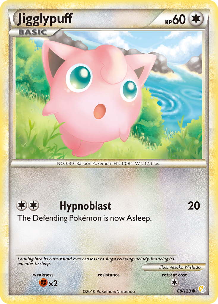 Jigglypuff — illustrated card