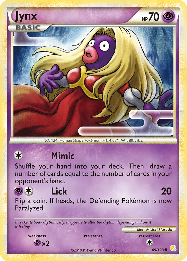 Jynx — illustrated card