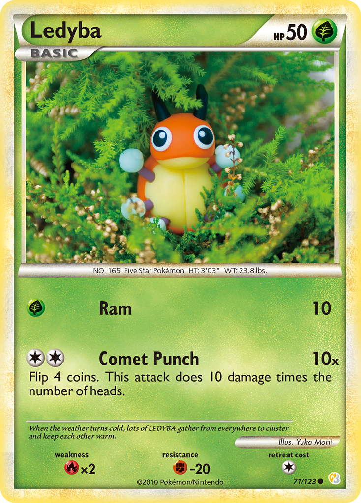 Ledyba — illustrated card