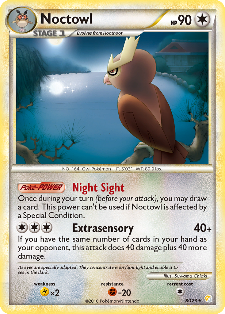 Noctowl — illustrated card