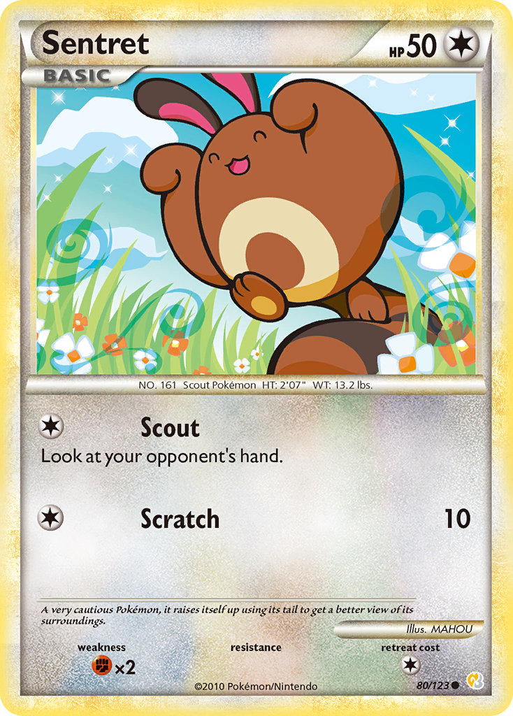 Sentret — illustrated card