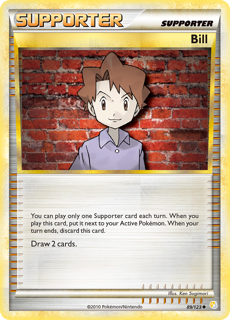 Bill — illustrated card