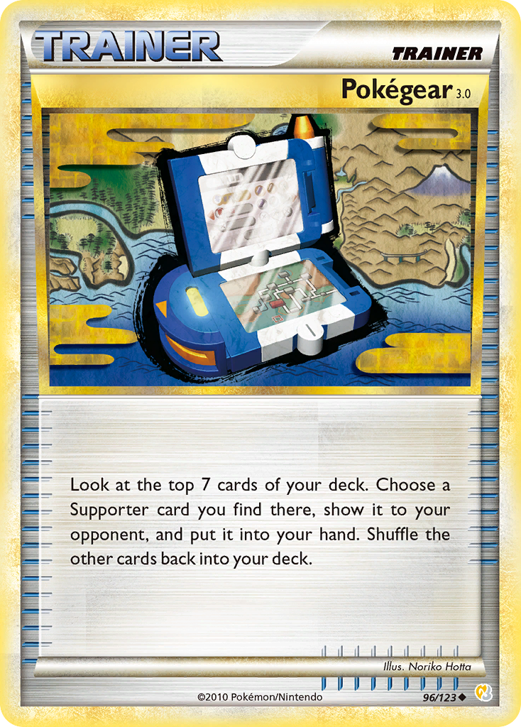 Pokégear 3.0 — illustrated card