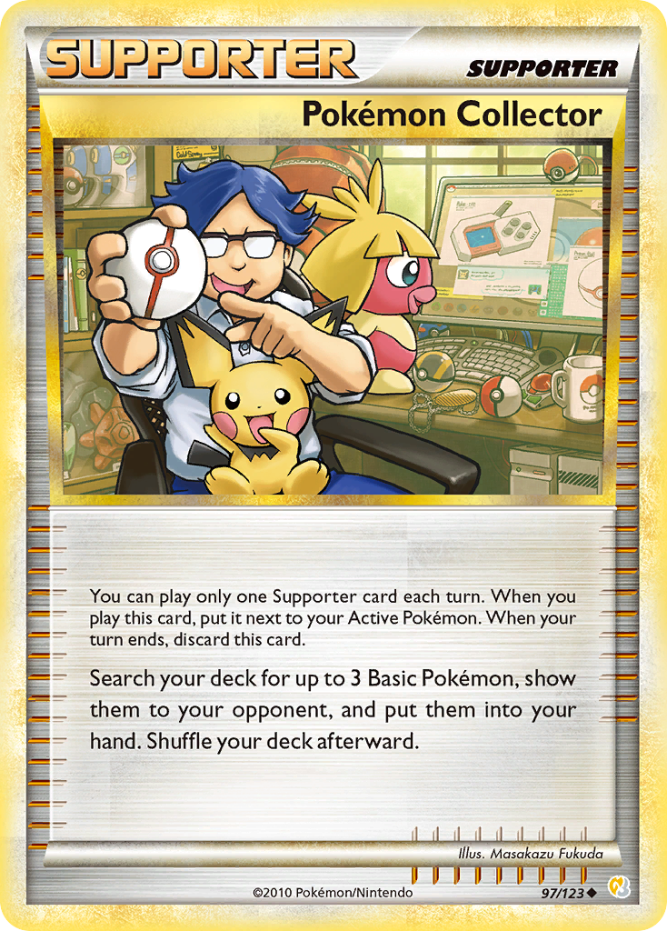 Pokémon Collector — illustrated card