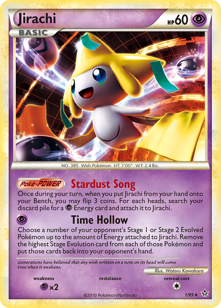 Jirachi — illustrated card