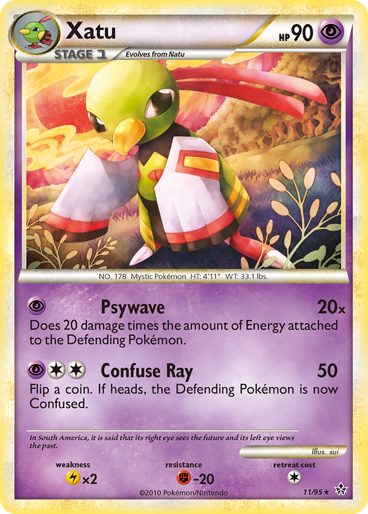 Xatu — illustrated card