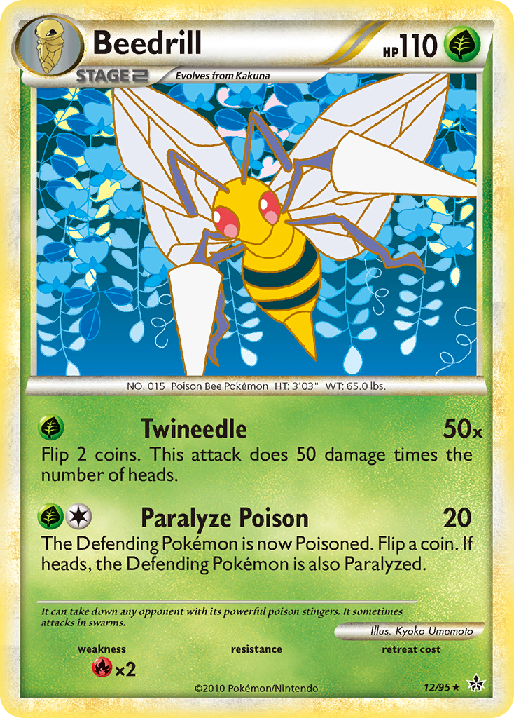 Beedrill — illustrated card