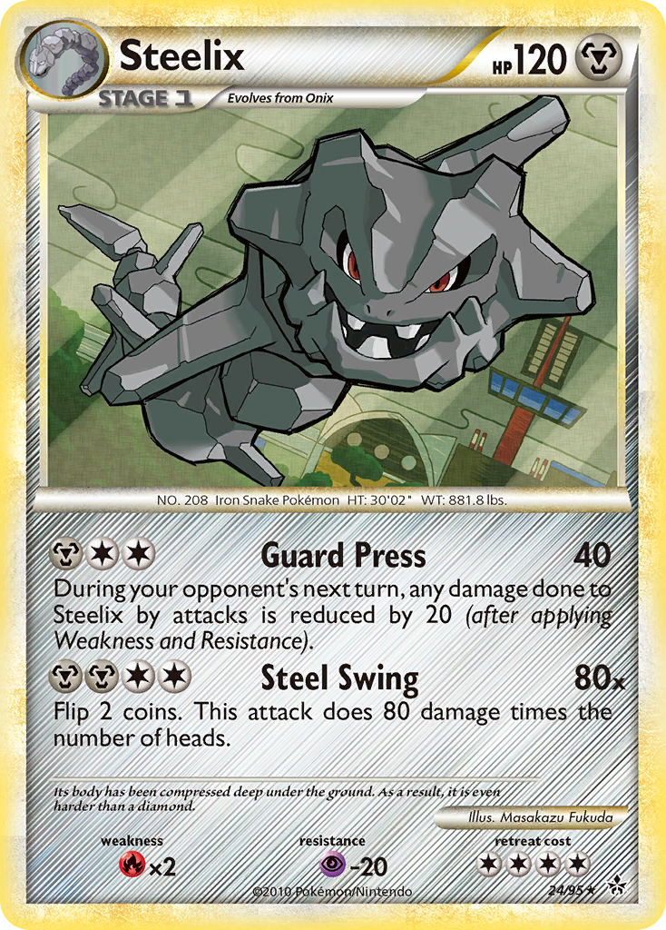 Steelix — illustrated card