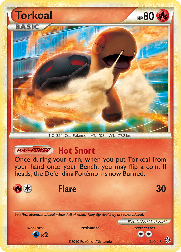 Torkoal — illustrated card