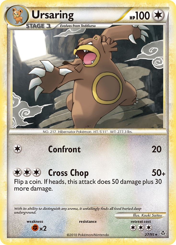 Ursaring — illustrated card