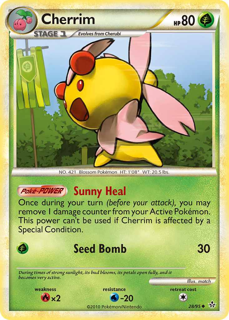 Cherrim — illustrated card