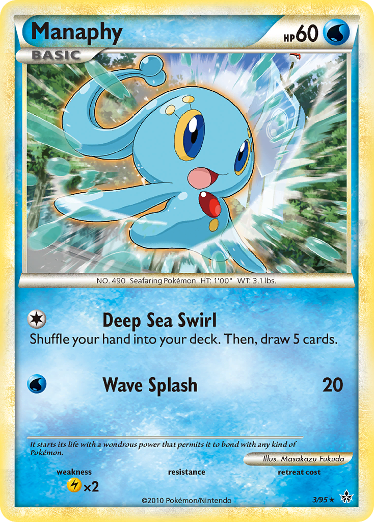 Manaphy — illustrated card