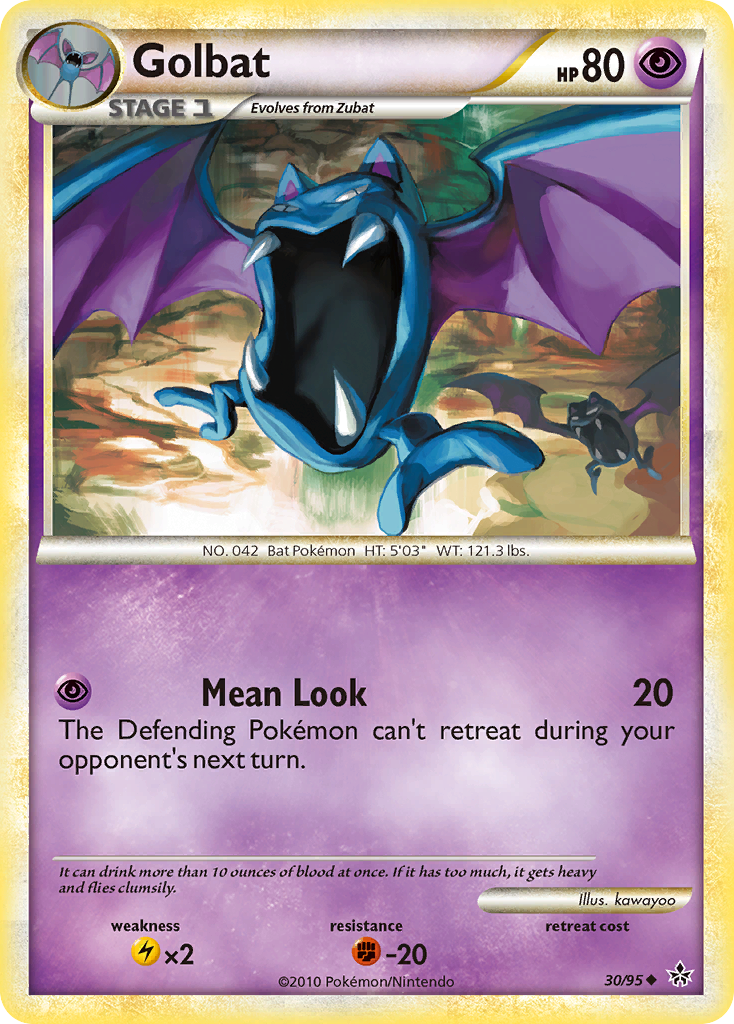 Golbat — illustrated card
