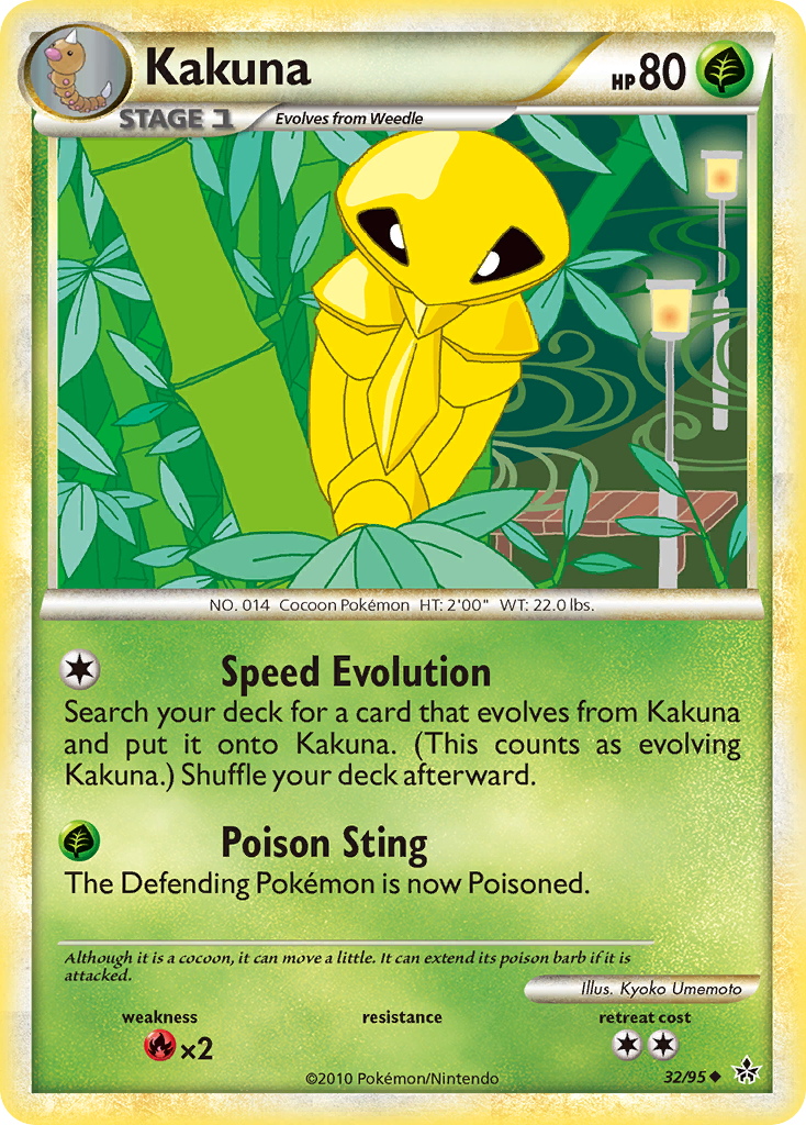 Kakuna — illustrated card