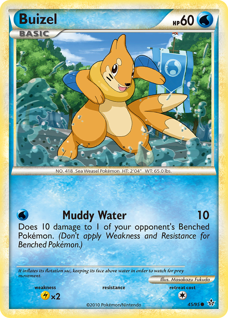 Buizel — illustrated card