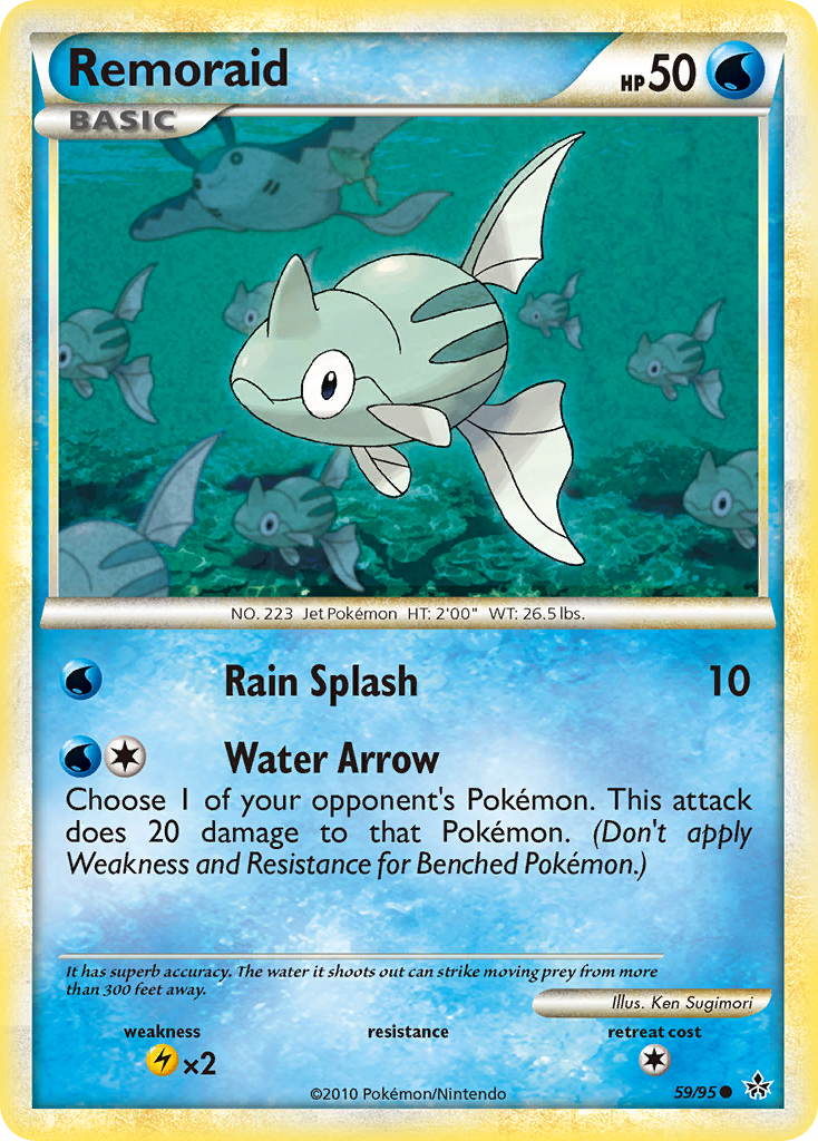 Remoraid — illustrated card
