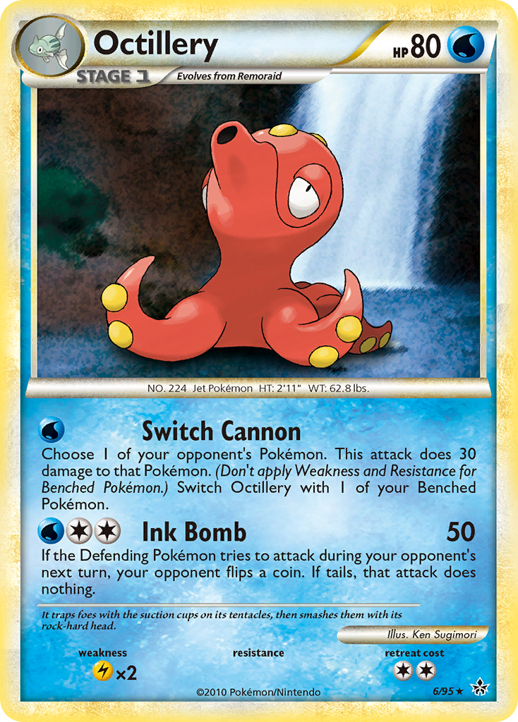 Octillery — illustrated card
