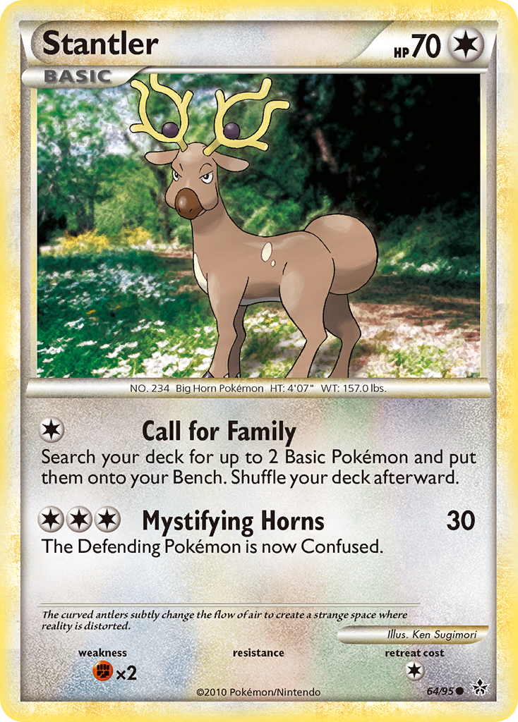 Stantler — illustrated card