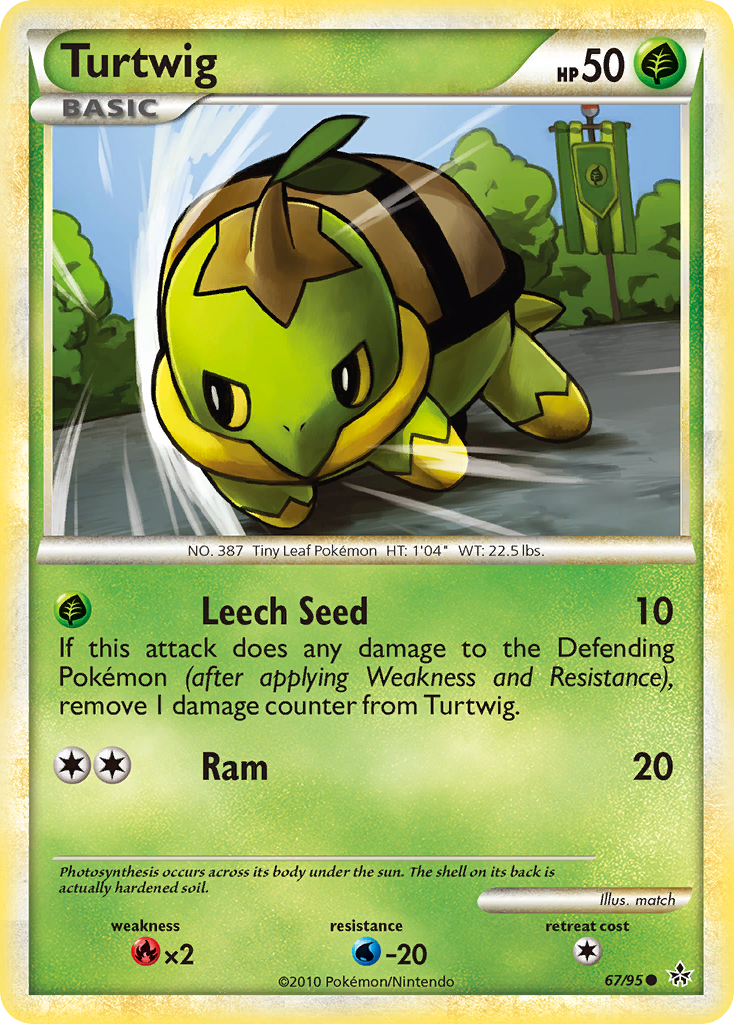 Turtwig — illustrated card