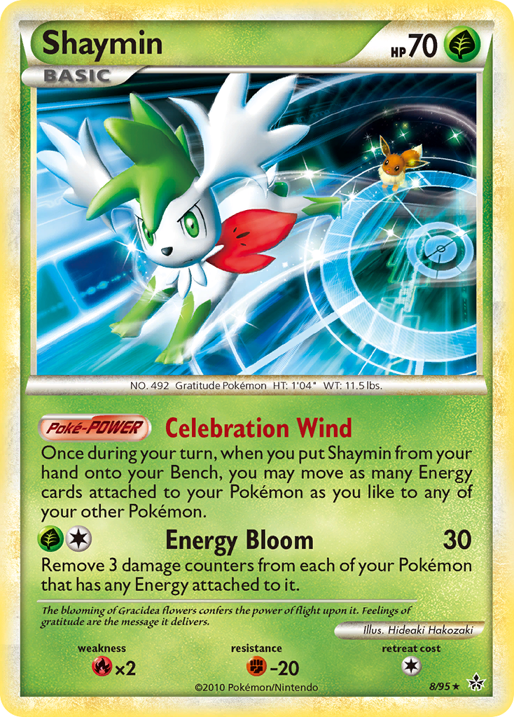 Shaymin — illustrated card