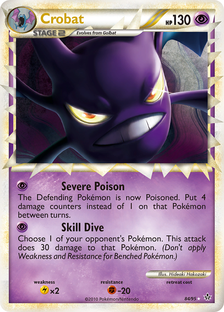 Crobat — illustrated card