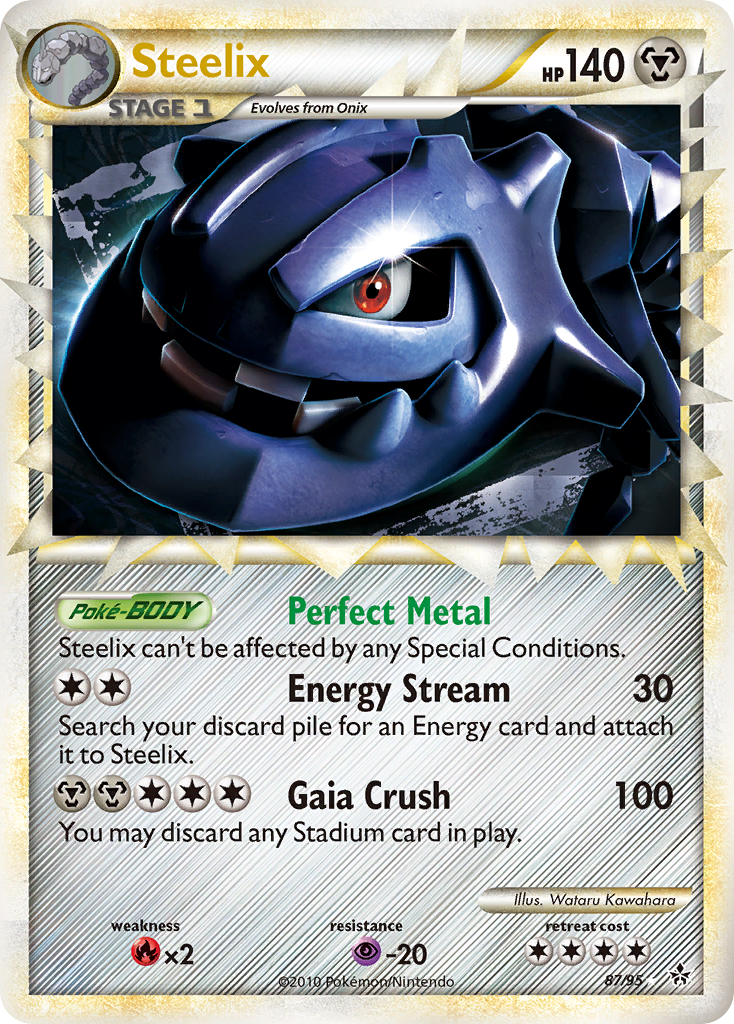 Steelix — illustrated card