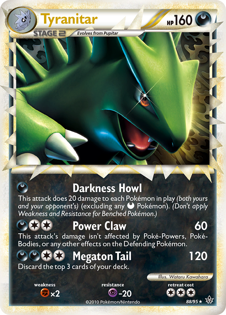Tyranitar — illustrated card