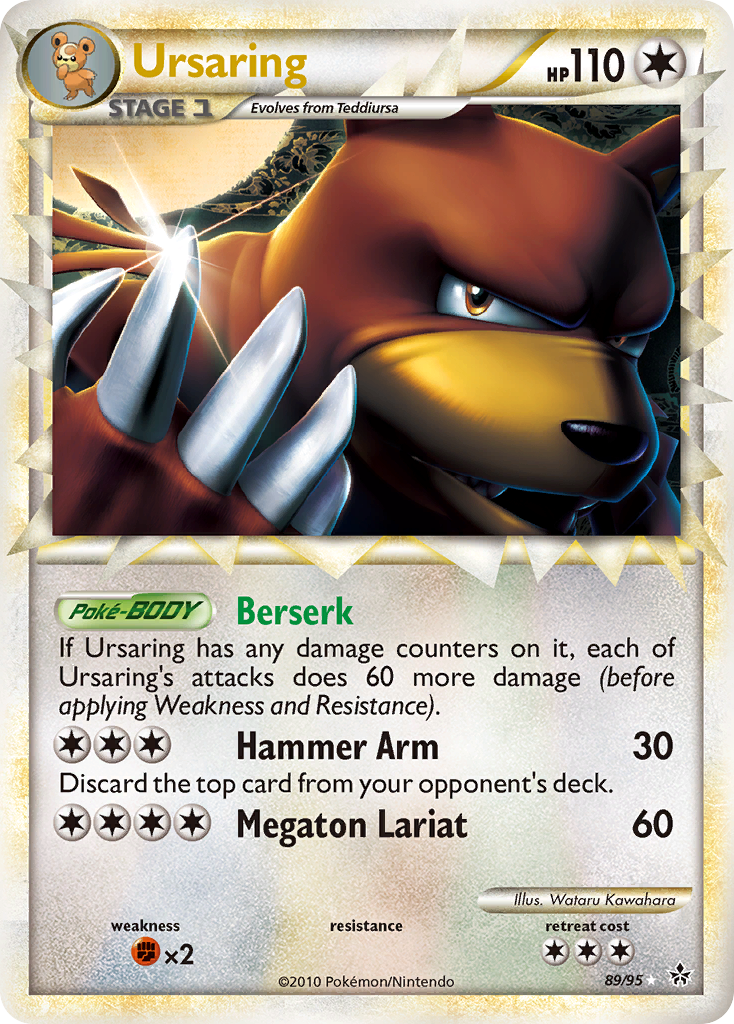 Ursaring — illustrated card