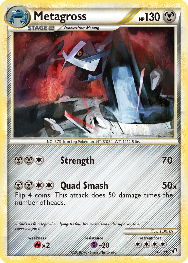 Metagross — illustrated card