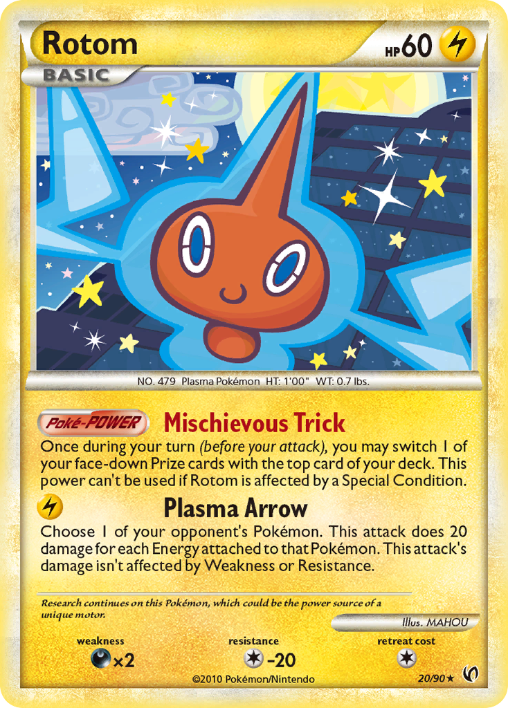 Rotom — illustrated card