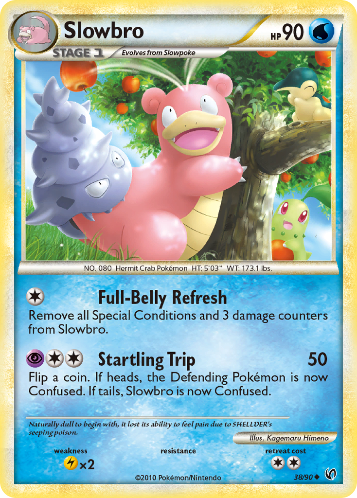 Slowbro — illustrated card