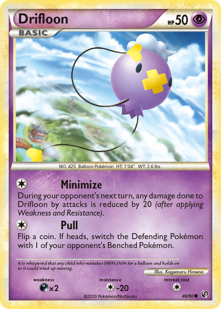 Drifloon — illustrated card