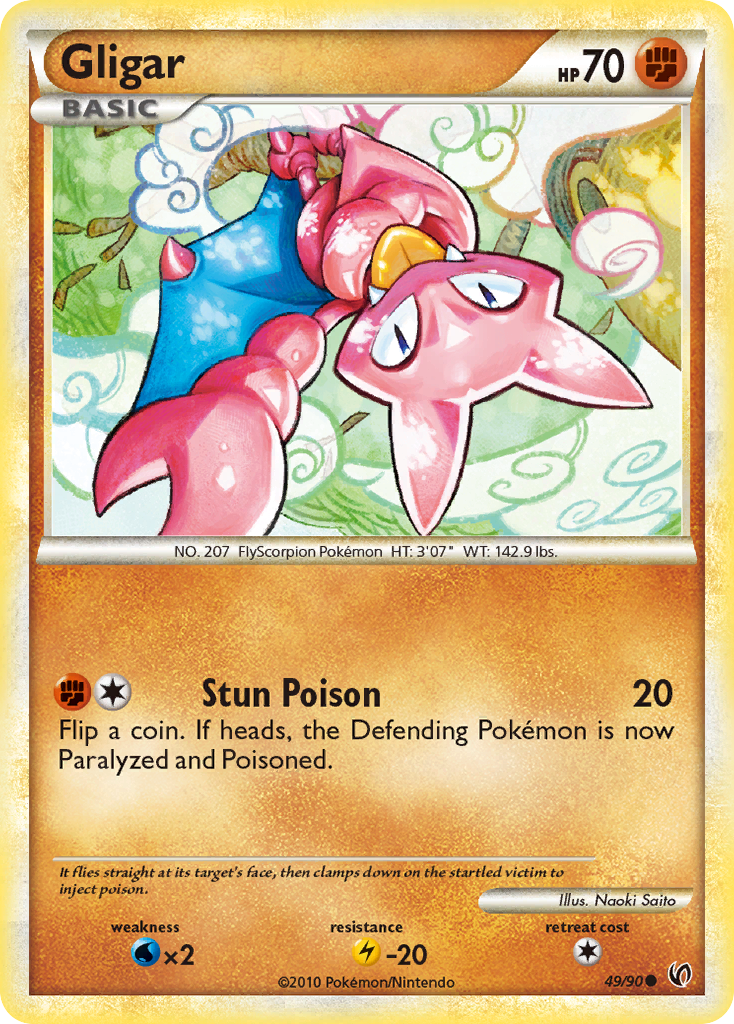 Gligar — illustrated card