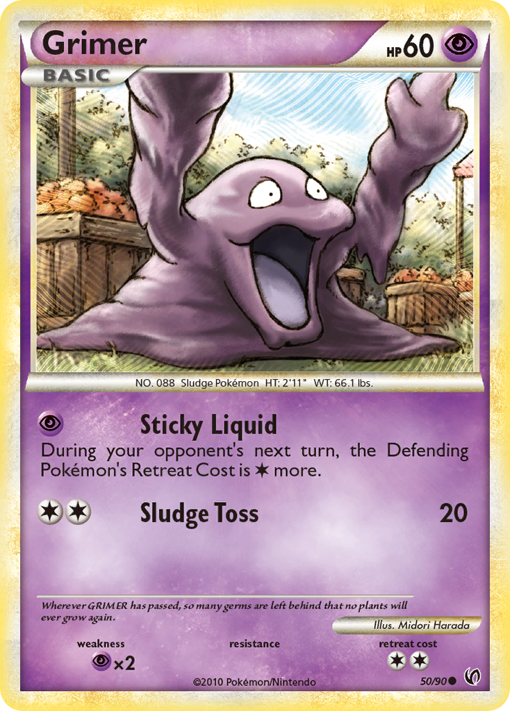 Grimer — illustrated card