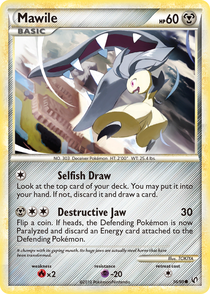 Mawile — illustrated card