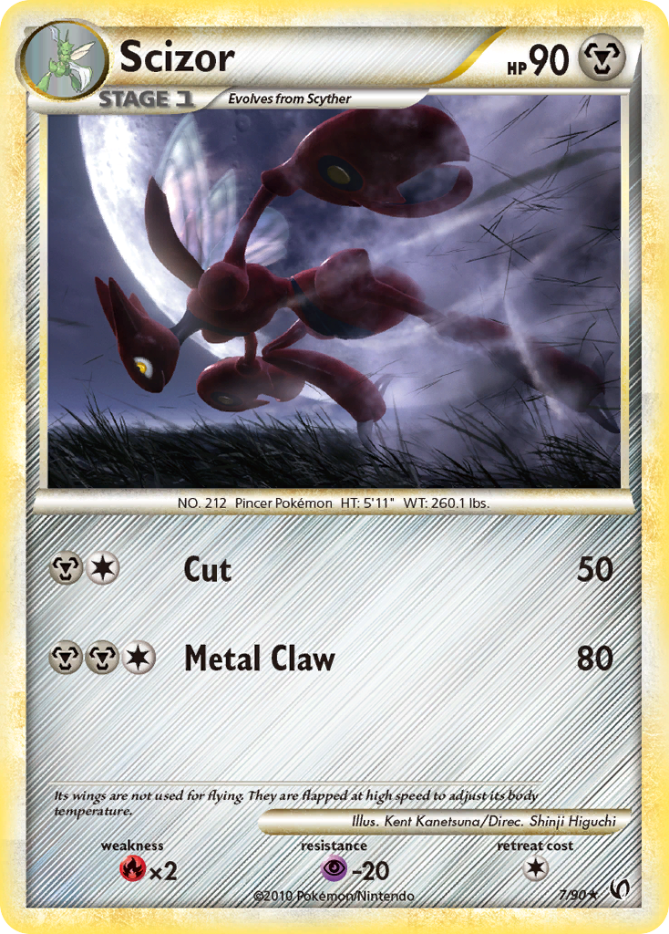 Scizor — illustrated card
